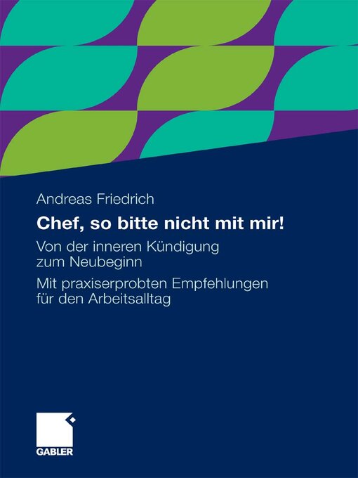 Title details for Chef, so bitte nicht mit mir! by Andreas Friedrich - Available